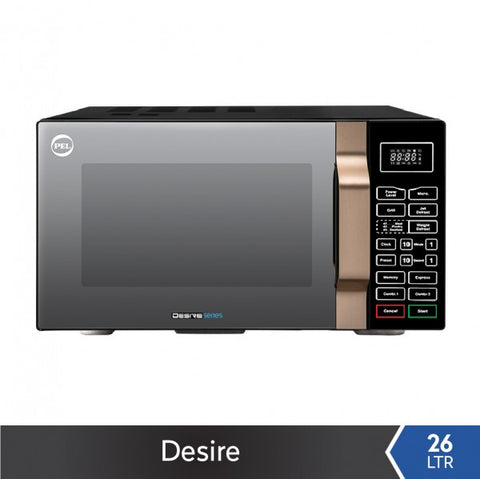 PEL PMO-26 Desire  Microwave Oven Black.