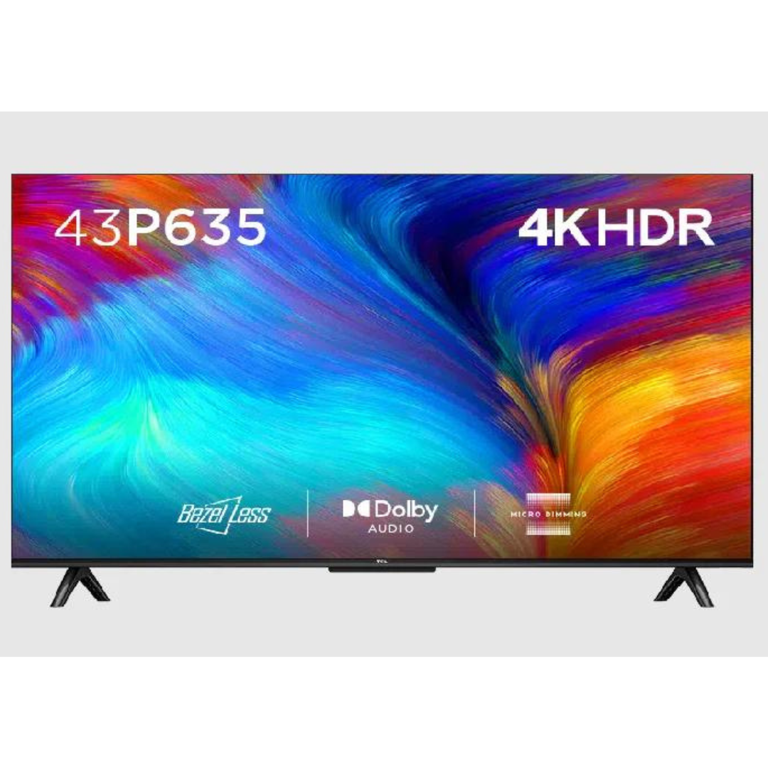 TCL 50P635 4K HDR Google LED TV.